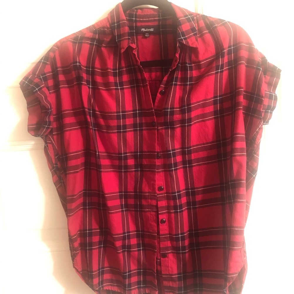Madewell plaid shirt